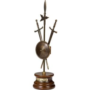 Miniature Weapons Display with Stand