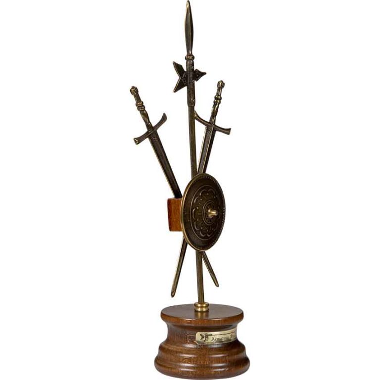 Miniature Weapons Display with Stand