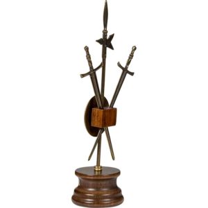 Miniature Weapons Display with Stand
