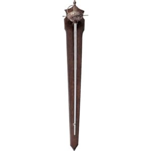Wooden Display Plaque for Decorative Swords