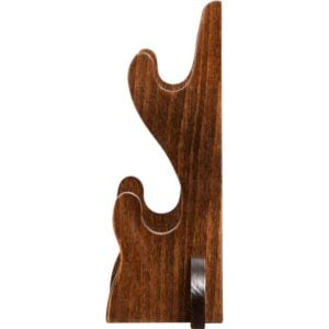 Wooden Two Pistol Table Stand