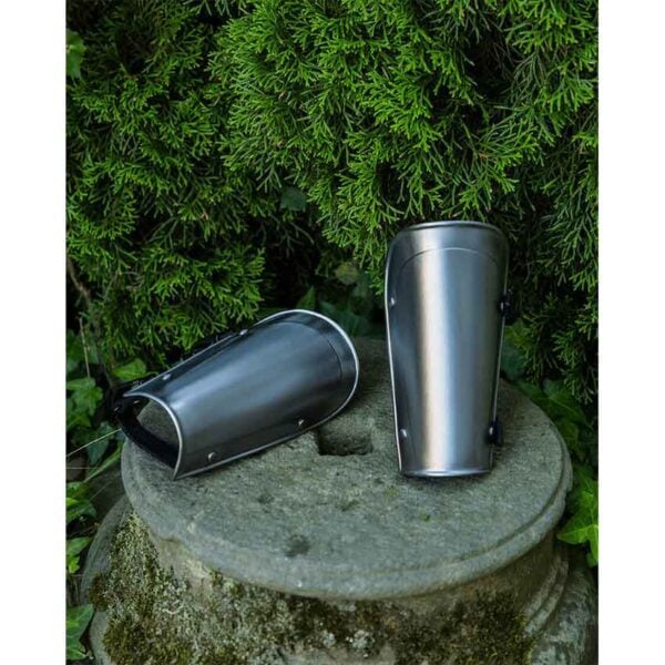 Steel Lucas Youth Bracers