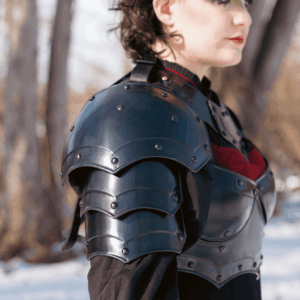 Blackened Mina Spaulders