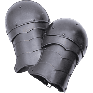 Small Blackened Markward Spaulders – 2nd Quality