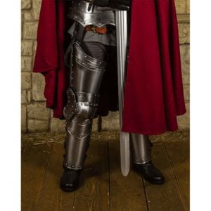 Steel Balthasar Full Leg Guards