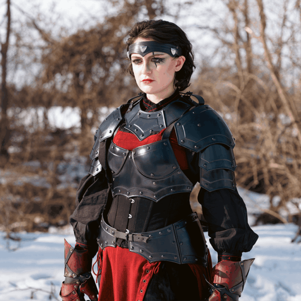 Blackened Mina Armour Belt