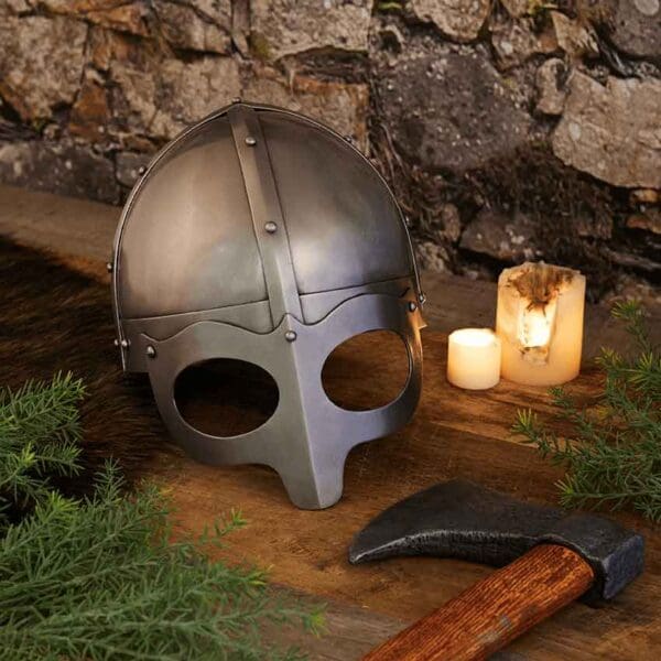 Einar Steel Viking Helmet