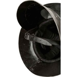 Steel Kettle Hat with Face Armour