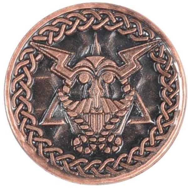 Set of 10 Copper Viking LARP Coins
