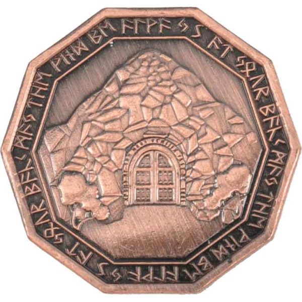 Set of 10 Copper Dwarven LARP Coins