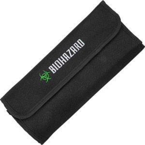 6 Piece Biohazard Two Tone Throwing Knives