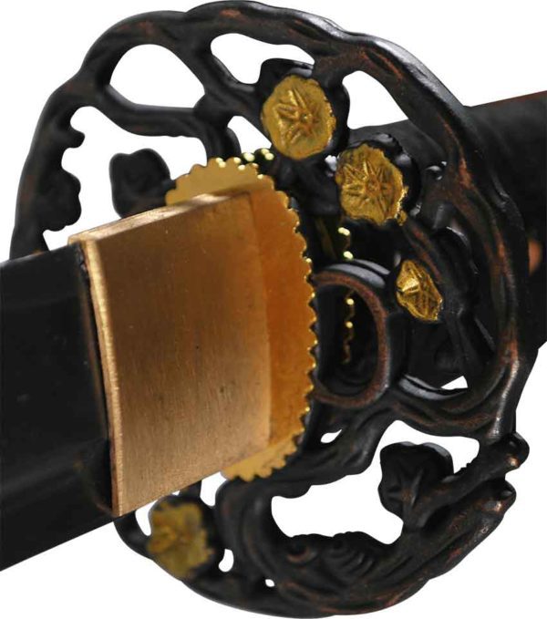 Flower Print Handmade Katana