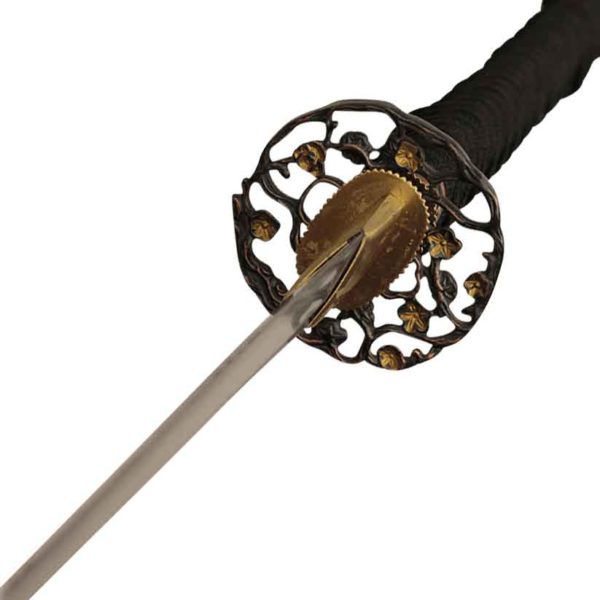 Flower Print Handmade Katana