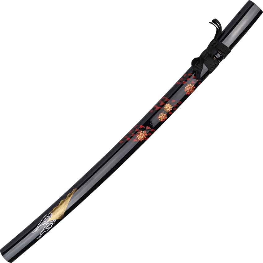Handmade Katana with Mt. Fuji Scabbard - NP-F-915 - Medieval