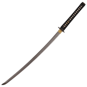 Damascus Katana with Marble Dragon Scabbard