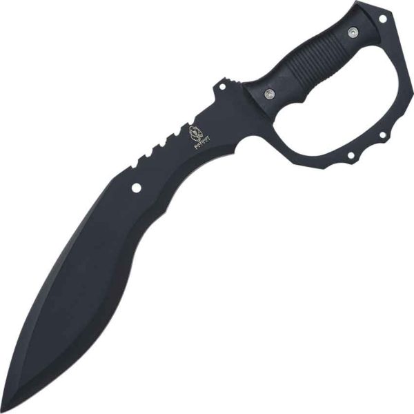 Black Sawback Kukri Machete