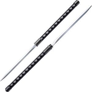 Interlocking Black Double Short Sword