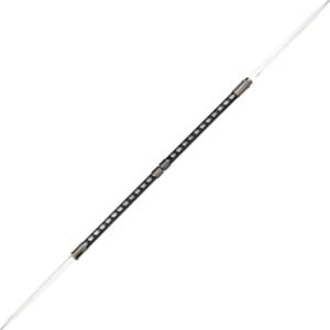 Interlocking Black Double Short Sword