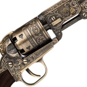 Antique Brass Revolver