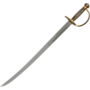 Brass Hilt Caribbean Pirate Sword