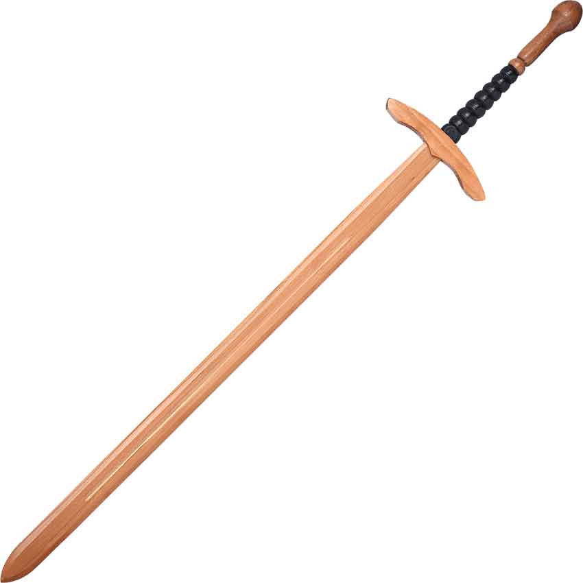 Wooden Caribbean Pirate Cutlass Sword Prop Black in Los Angeles Store