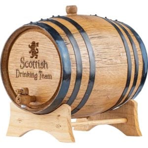 Scottish Drinking Team 5 Liter Oak Barrel