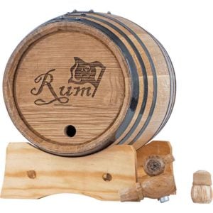 Jolly Roger Rum 2 Liter Oak Barrel