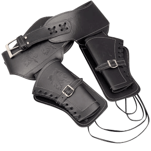 Black Double Holster - Large
