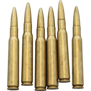 Replica Garand Rifle Bullets - Package of 6