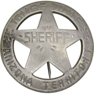 Tombstone Sheriff Badge