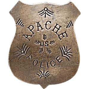 Apache Police Badge