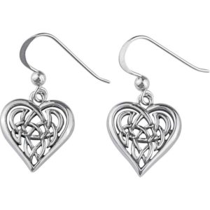 Celtic Heart Earrings