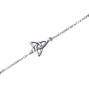 Celtic Triquetra Knot Anklet