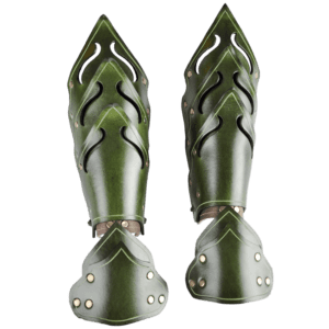 Woodland Leather Greaves