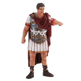 General Caesar of Ancient Rome Figure
