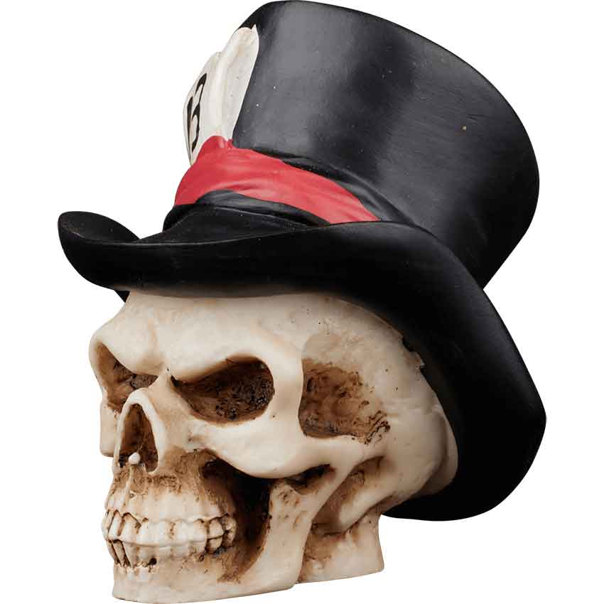 thumbnail image 2 of Skull With Top Hat By Qu3D 3D-Design Art 2 of 12