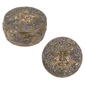 Spring Greenman Trinket Box
