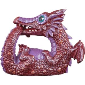 Red Baby Dragon Statue