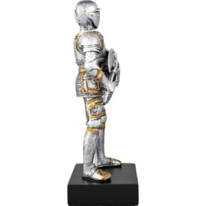 Medieval Knight with Axe Statue