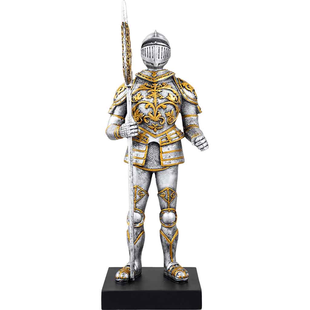 Medieval French Knight Statue