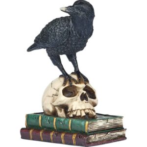 Quoth the Raven Statue