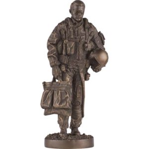 Jet Fighter Pilot Statue
