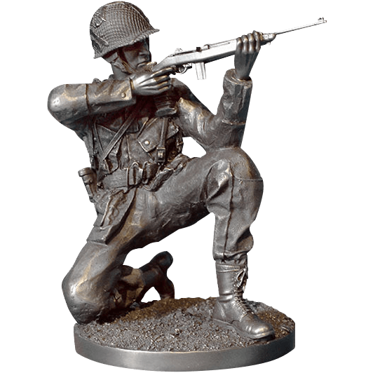 Taking Aim WWII Soldier Statue SC8787 Medieval Collectibles