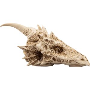 Elegant Dragon Skull Statue