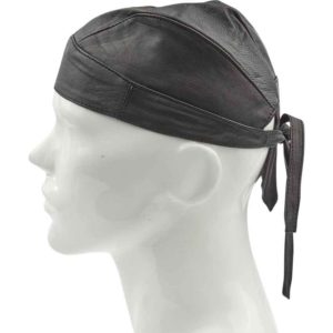 Pirate's Leather Head Wrap