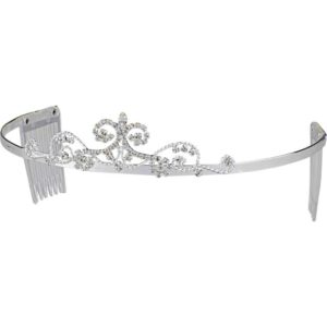 Crystal Fleur de Lis Tiara