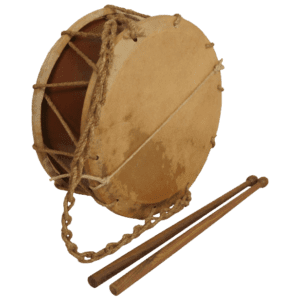 Tabor Drum with Sticks 9′
