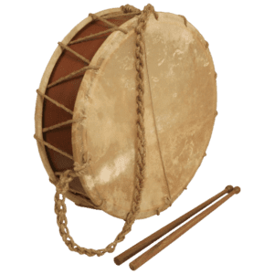 Tabor Drum with Sticks 14′