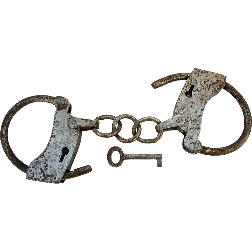 Old West Handcuffs TCE131 Medieval Collectibles