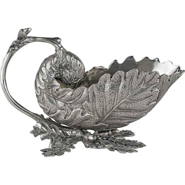 Acorn and Oak Leaf Gravy Boat